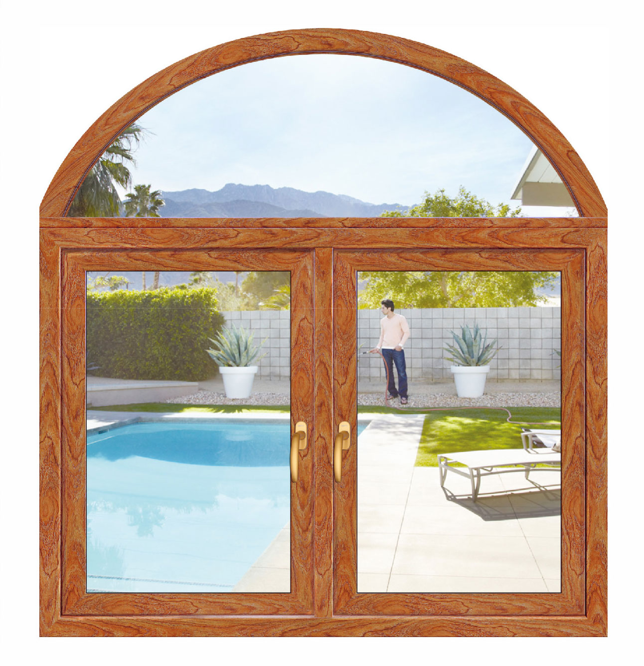 60 series outward opening window